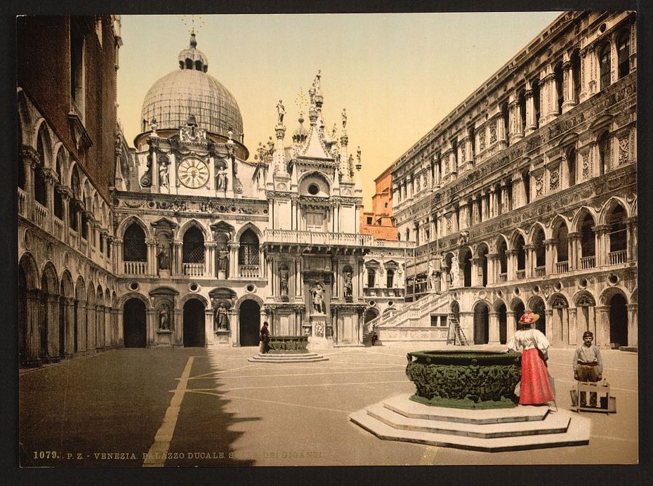 Колоризированные фотографии Венеции конца 19 века (34 фотографии), photo:14