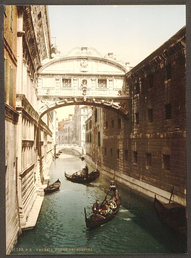 Колоризированные фотографии Венеции конца 19 века (34 фотографии), photo:15