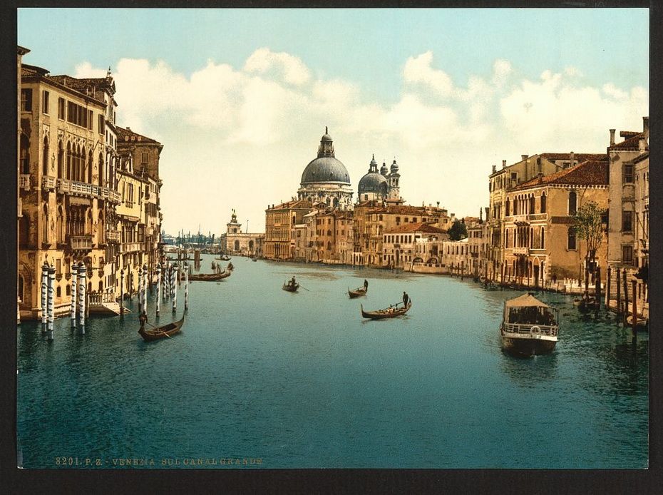 Колоризированные фотографии Венеции конца 19 века (34 фотографии), photo:22