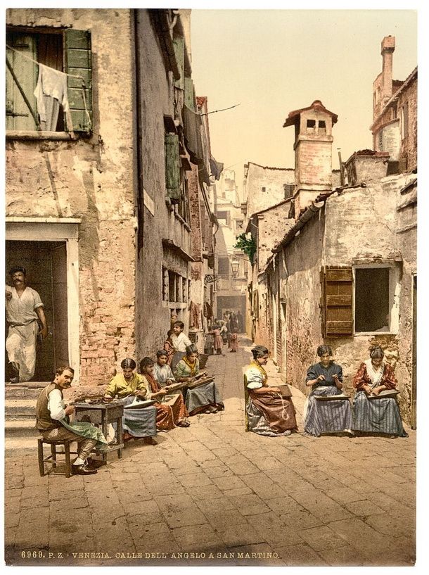 Колоризированные фотографии Венеции конца 19 века (34 фотографии), photo:26