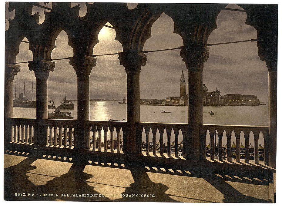 Колоризированные фотографии Венеции конца 19 века (34 фотографии), photo:30