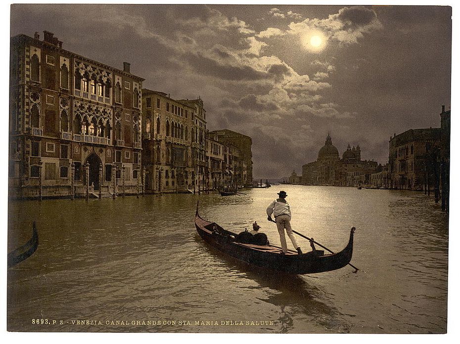 Колоризированные фотографии Венеции конца 19 века (34 фотографии), photo:31