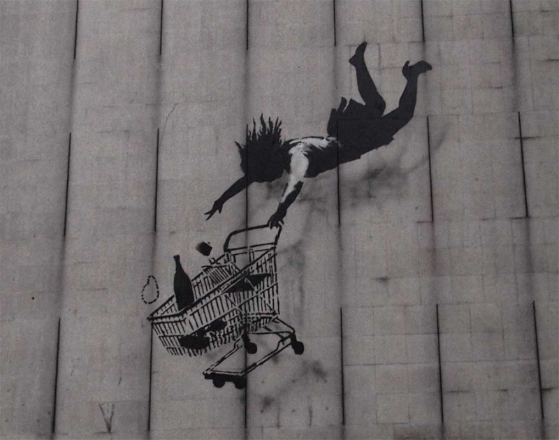 banksy shop til you drop 1 1000   Banksy