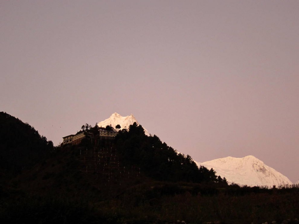   Ribum Monastery, Lho,  , .