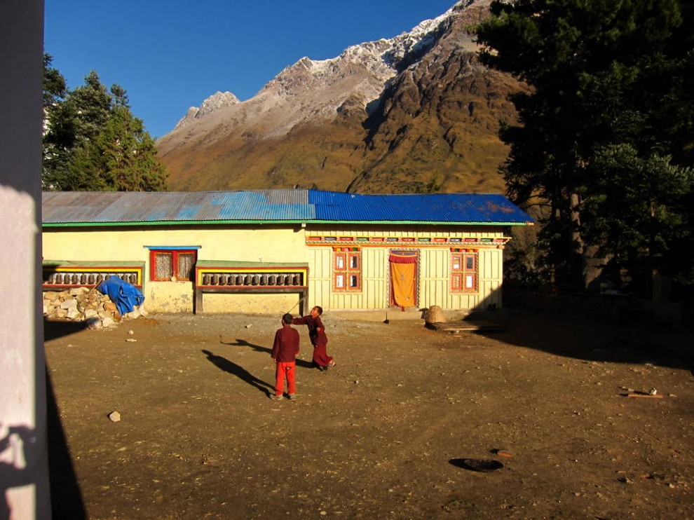   Ribum Monastery, Lho,  , .