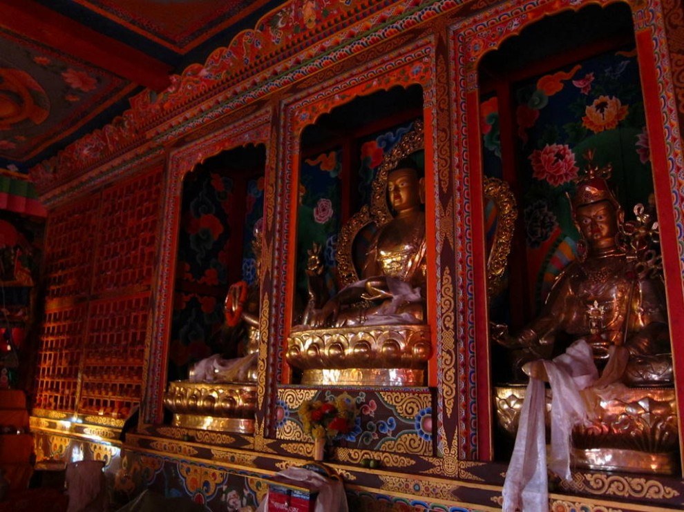   Ribum Monastery, Lho,  , .