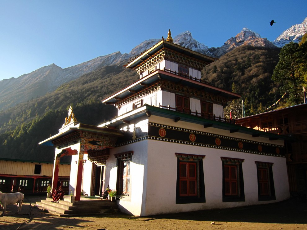   Ribum Monastery, Lho,  , .