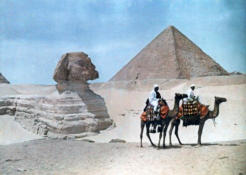 Цветные фото Египта в 1920 году (46 фотографий), photo:1