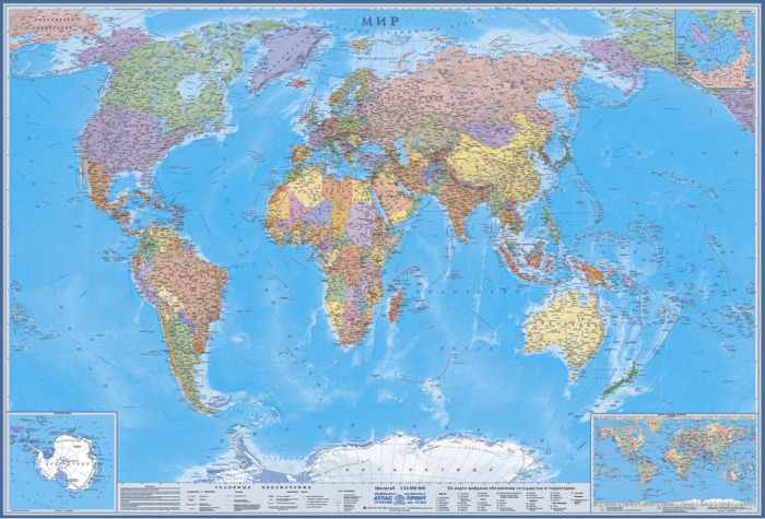 Карты разных стран (10 фото)