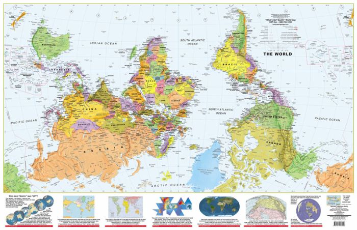 Карты разных стран (10 фото)