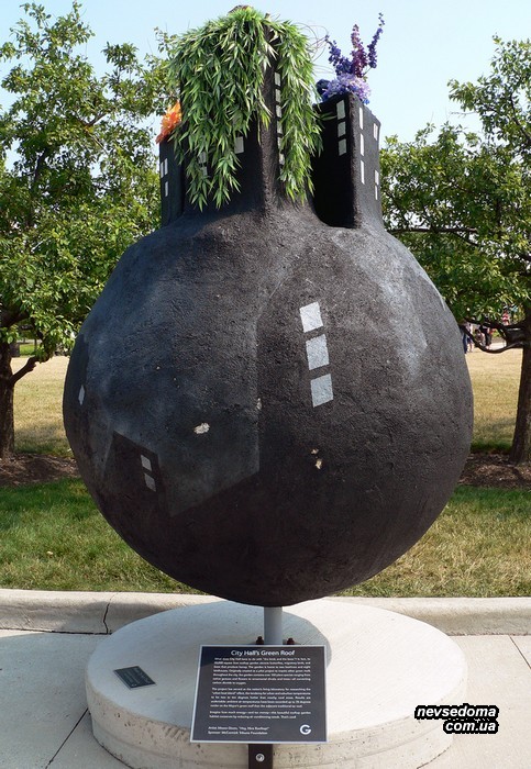 Чикагская выставка креативных и необычных глобусов. Клево! (77 фото)