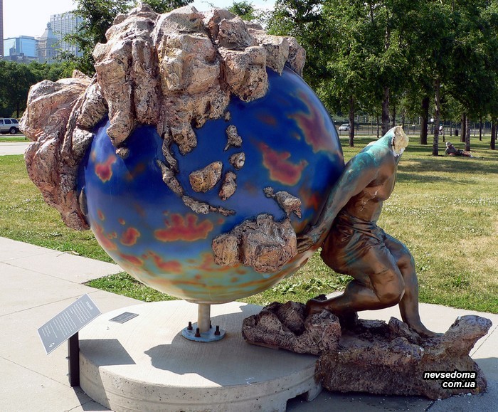 Чикагская выставка креативных и необычных глобусов. Клево! (77 фото)