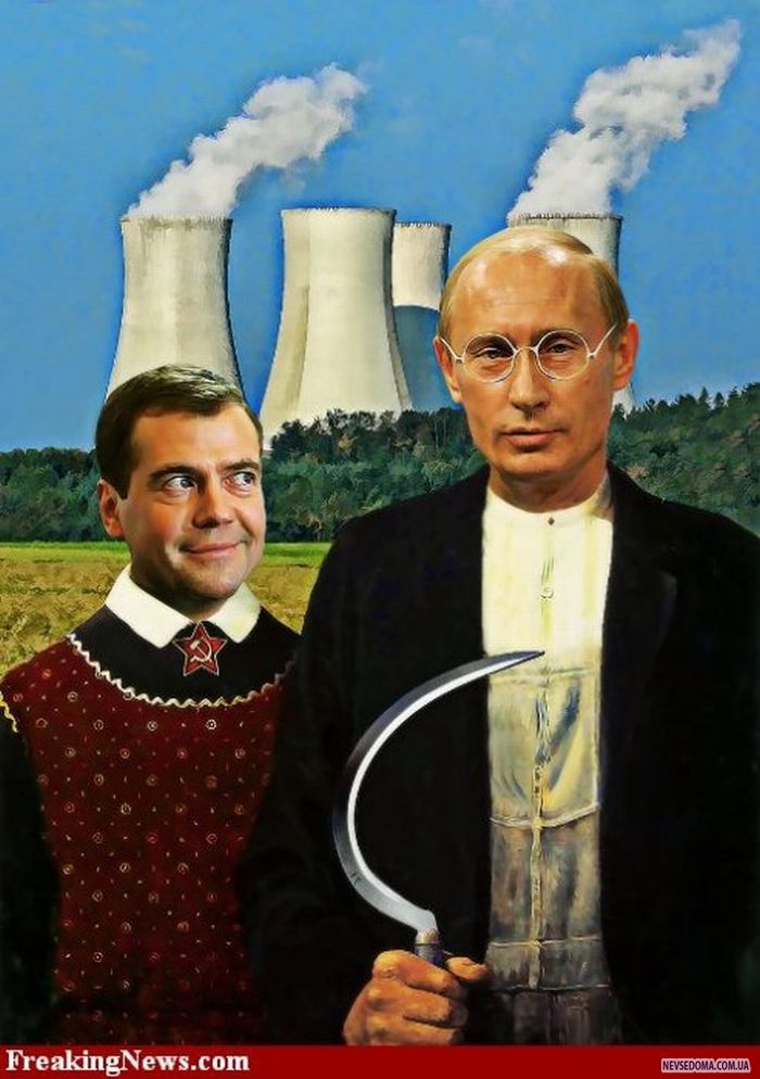 Американские фотоприколы про Россию (21 фото)