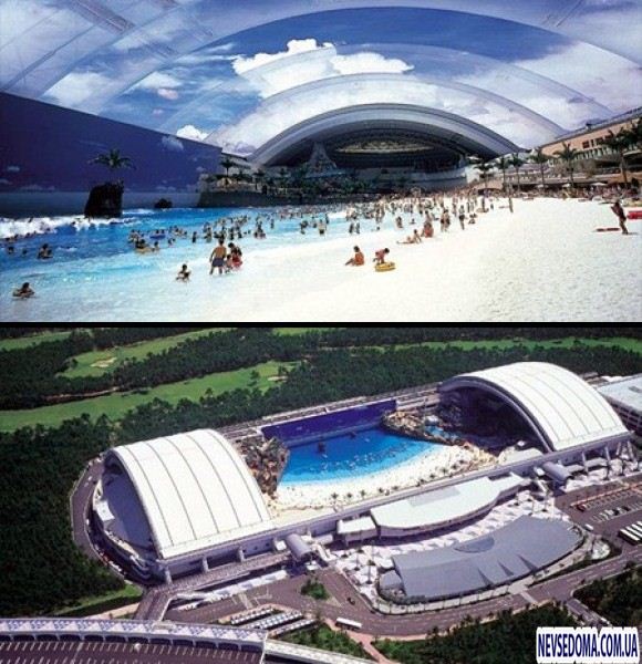 Первый бассейн в мире. Ocean Dome в Японии. Самый большой плавательный бассейн в мире. Самый большой Крытый бассейн в мире. Бассейн в Японии.