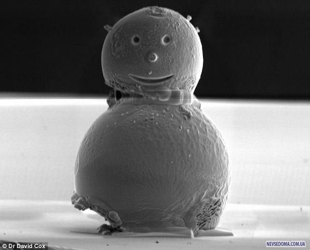 Самый маленький снеговик (2 фотографии), photo:2
