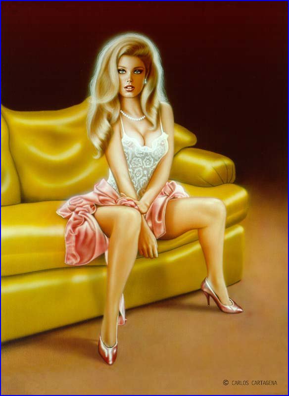 Девушки Карлоса Картанеги (42 фото)