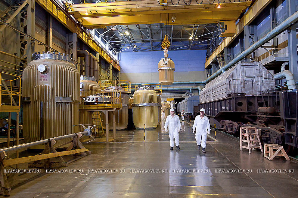 Завод РТ-1 по переработке отработанного ядерного топлива. ПО «Маяк», Озёрск