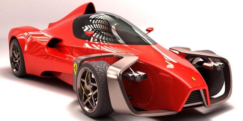 Топ-10 концептов от Ferrari (16 фото)