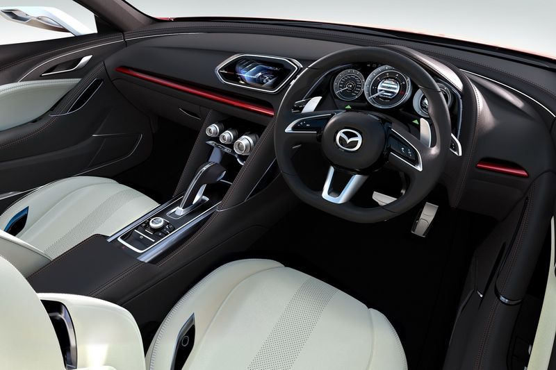 Концепт Mazda Takeri - прообраз новой Mazda 6 (13 фото)