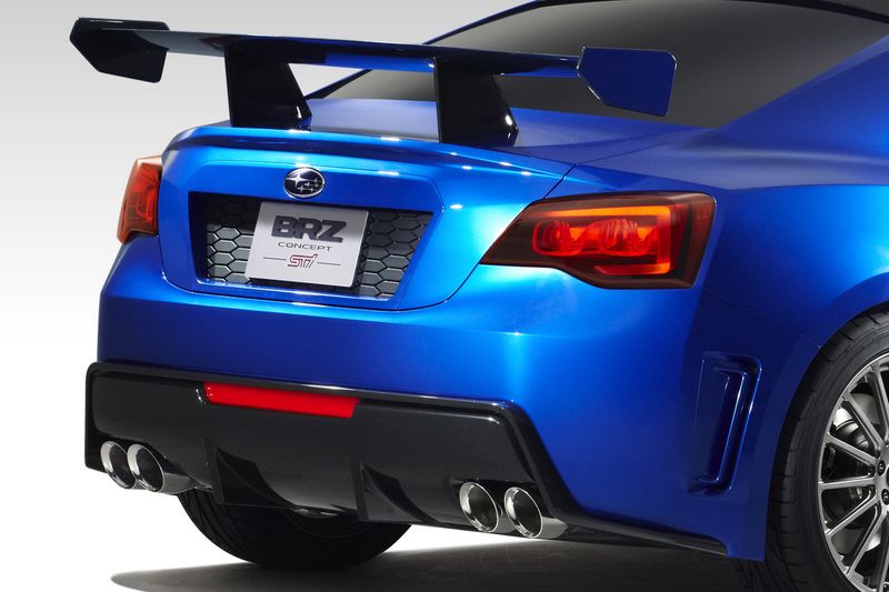 Официальные фото нового Subaru BRZ Concept STi (5 фото)