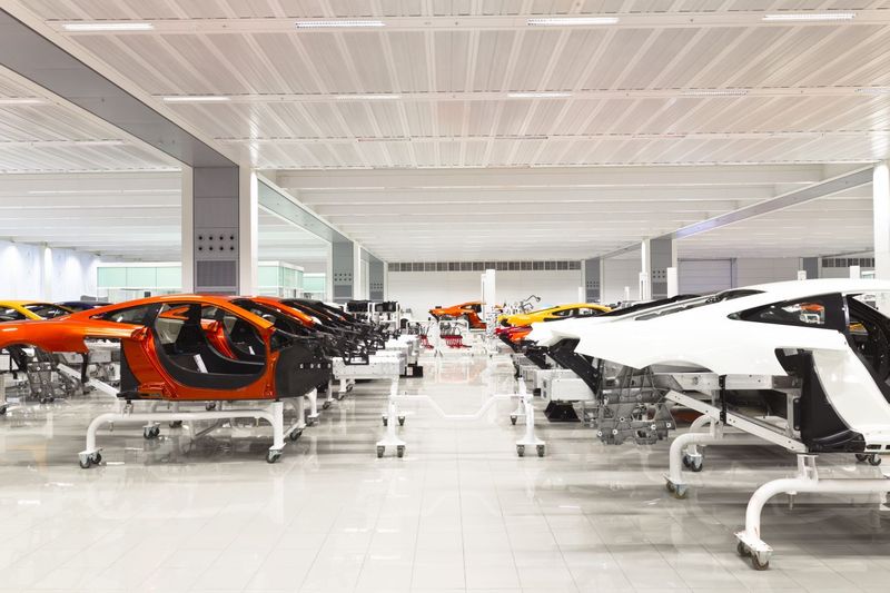 В Великобритании открылся цех по сборке McLaren (63 фото)