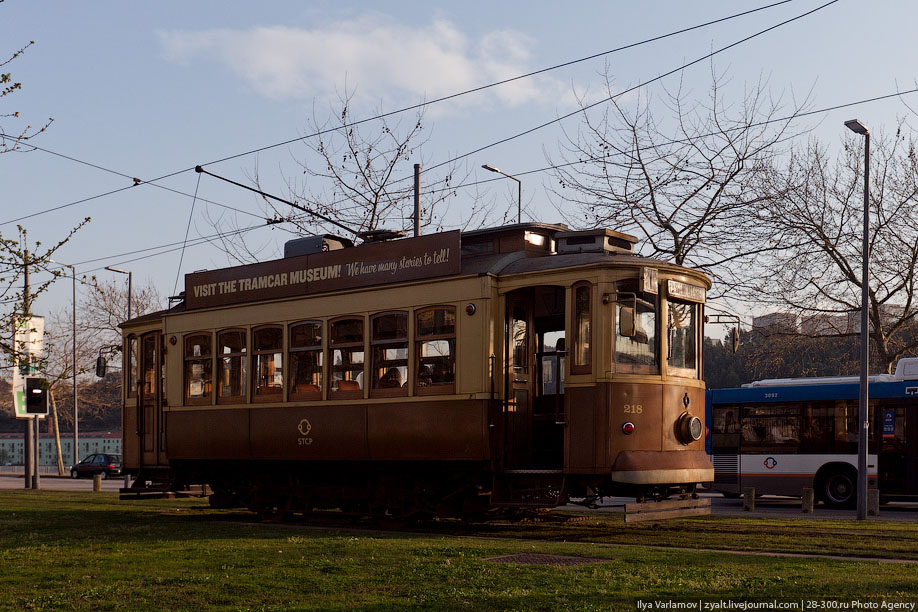 Музей трамваев, Порту